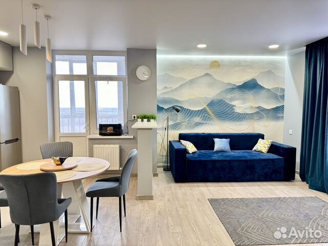 

1-к. квартира, 60 м², 2 кровати