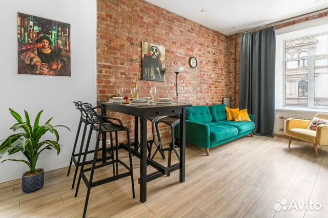 

1-к. квартира, 40 м², 2 кровати