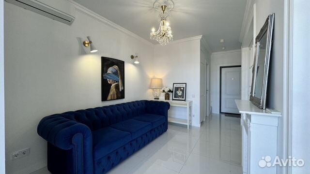 

1-к. квартира, 44 м², 2 кровати