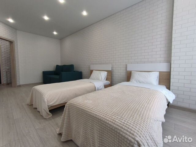 

1-к. квартира, 45 м², 3 кровати