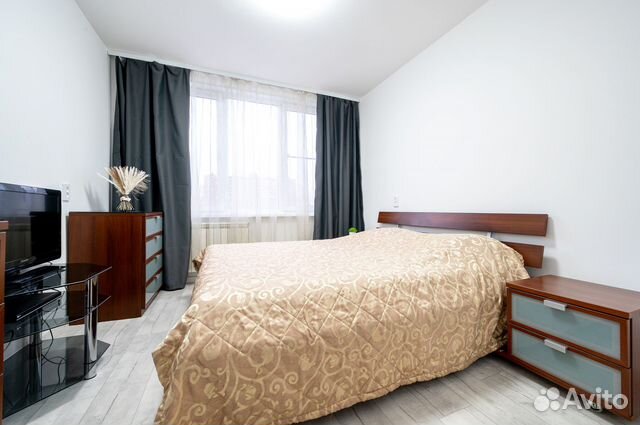 

3-к. квартира, 75 м², 1 кровать