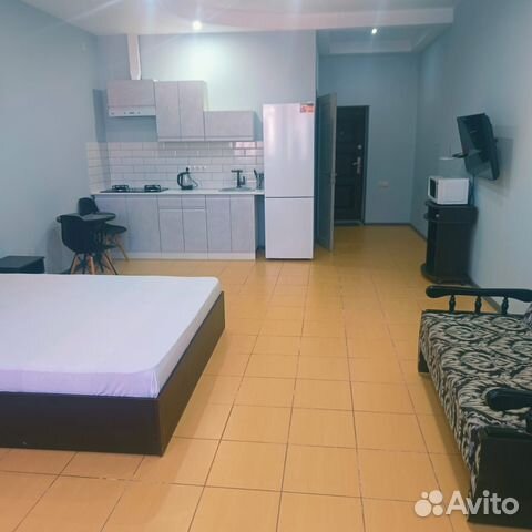 

Квартира-студия, 50 м², 2 кровати