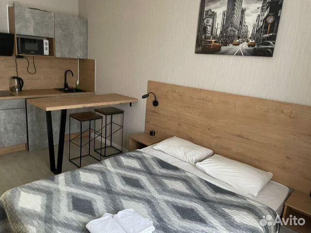 

Квартира-студия, 23 м², 1 кровать