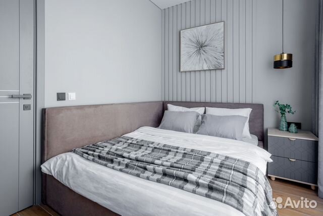

1-к. квартира, 64 м², 2 кровати