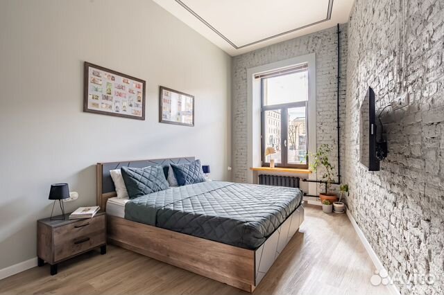 

1-к. квартира, 44 м², 1 кровать