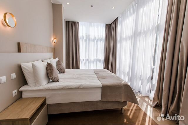 

1-к. квартира, 62 м², 2 кровати