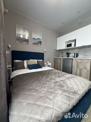 

Квартира-студия, 18 м², 1 кровать