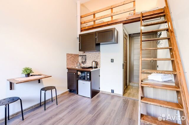 

Квартира-студия, 18 м², 3 кровати