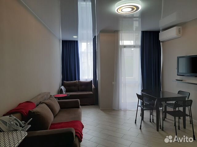 

Квартира-студия, 32 м², 2 кровати
