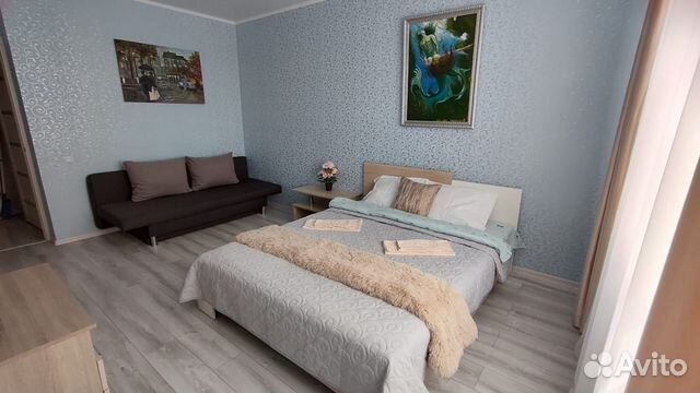 

1-к. квартира, 40 м², 2 кровати