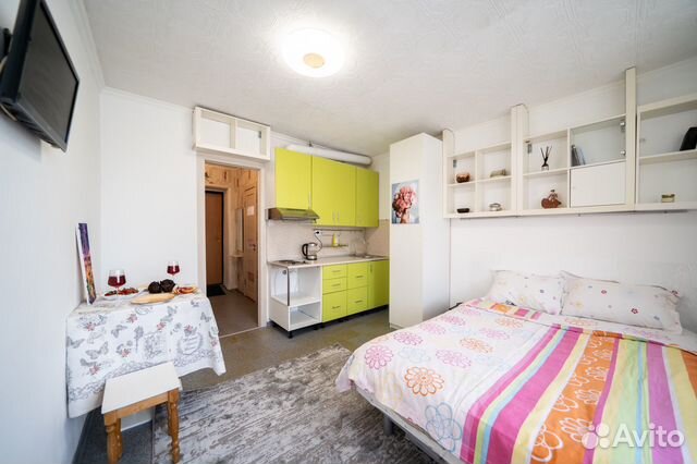 

Квартира-студия, 24 м², 1 кровать
