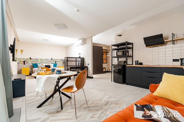 

Квартира-студия, 53 м², 2 кровати