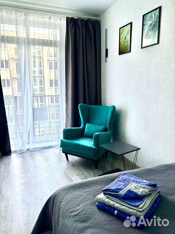 

1-к. квартира, 34 м², 2 кровати