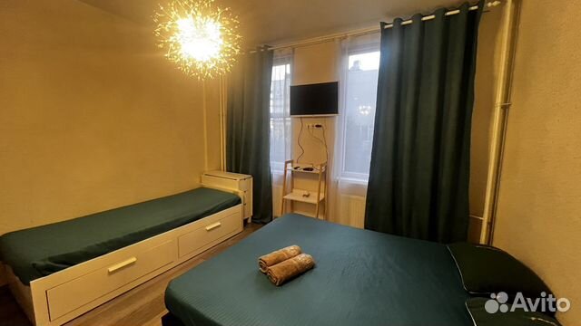 

Квартира-студия, 36 м², 1 кровать