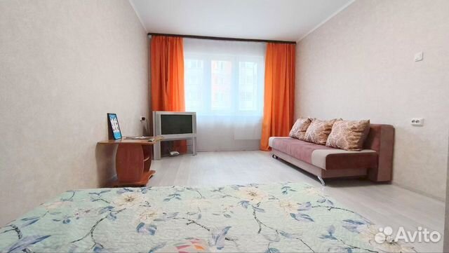 

1-к. квартира, 38 м², 2 кровати