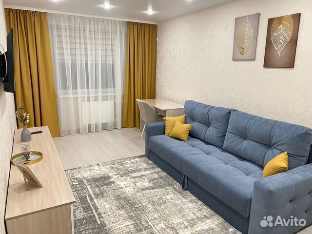 

1-к. квартира, 43 м², 2 кровати