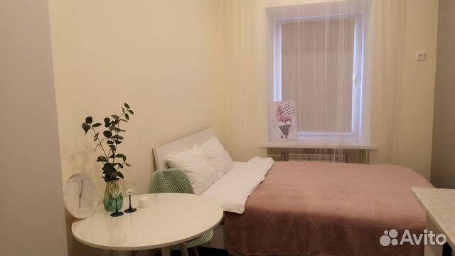 

Квартира-студия, 14,8 м², 1 кровать