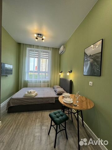 

Квартира-студия, 27 м², 1 кровать