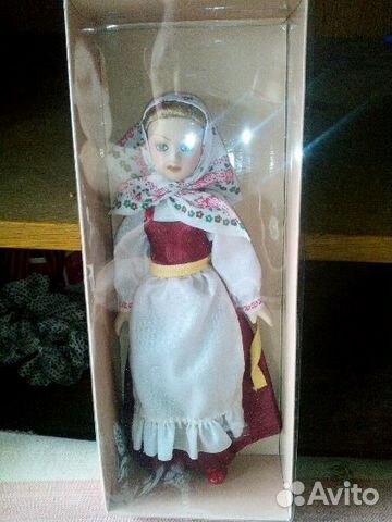 Кукла в летнем костюме Вологодской губернии