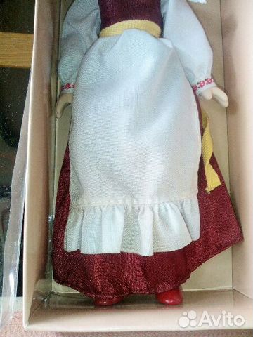 Кукла в летнем костюме Вологодской губернии