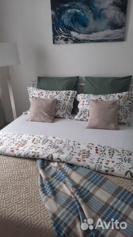 

1-к. квартира, 40 м², 2 кровати