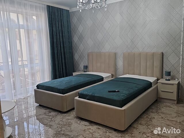 

1-к. квартира, 40 м², 2 кровати