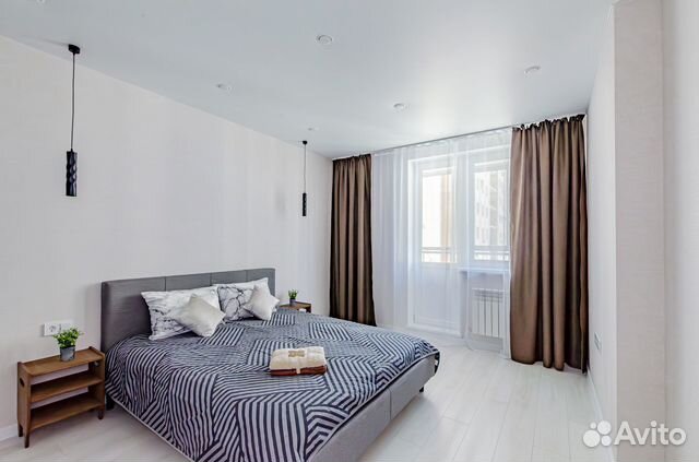 

1-к. квартира, 55 м², 3 кровати