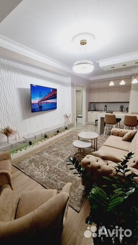 

1-к. квартира, 45,3 м², 2 кровати