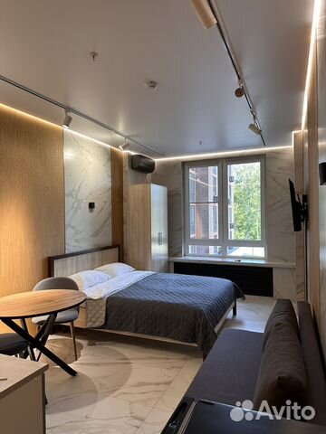 

Квартира-студия, 25 м², 2 кровати