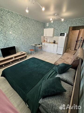 

Квартира-студия, 30 м², 2 кровати