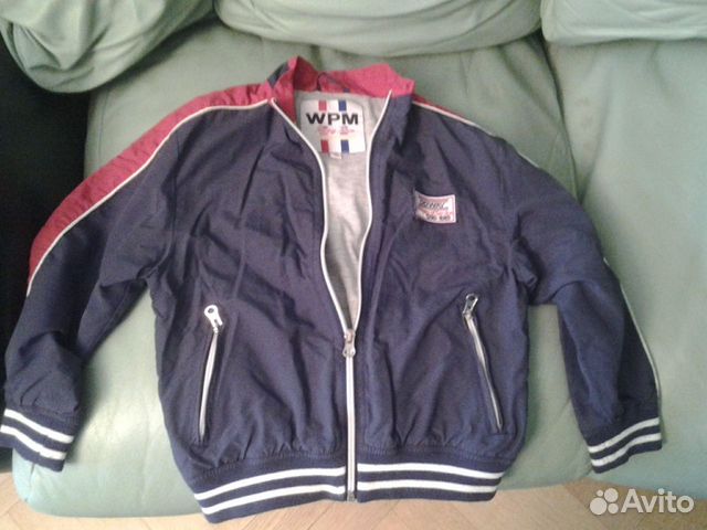 Стильная ветровка-пилот на мальчика 6-7лет