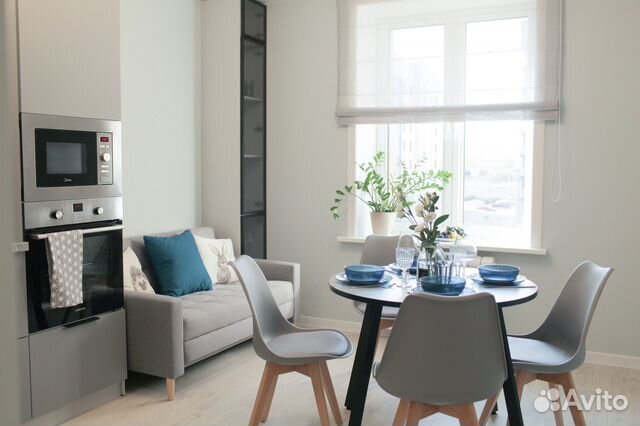 

1-к. квартира, 56 м², 2 кровати