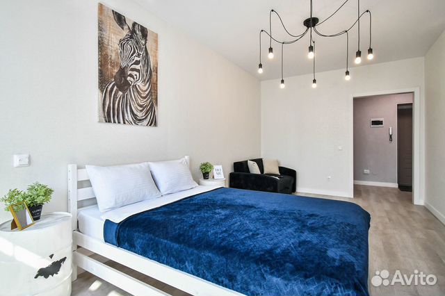 

1-к. квартира, 42 м², 2 кровати