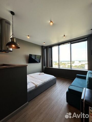 

Квартира-студия, 32 м², 1 кровать