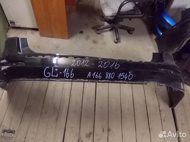 Mercedes GL-166 Бампер задний Мерседес GL-166