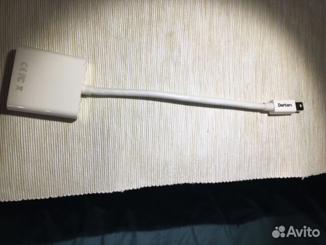 Адаптер Dorten Mini DisplayPort на hdmi Адаптер Dorten Mini DisplayPort на hdmi