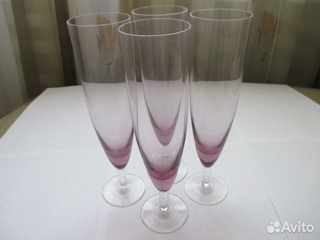 4 бокала для шампанского— фотография №1