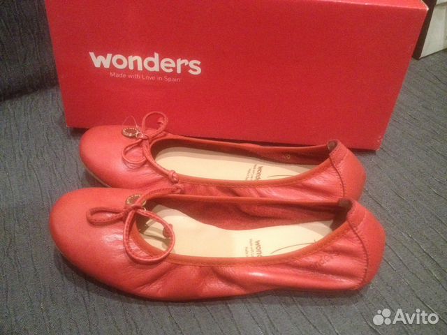 Wonders Испания балетки новые 36