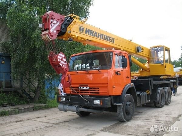Услуги автокрана 25 т Услуги автокрана 25 т