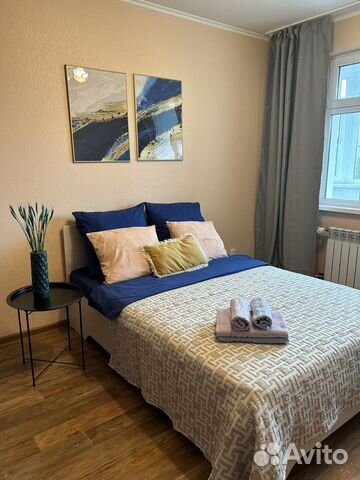 

1-к. квартира, 40 м², 2 кровати