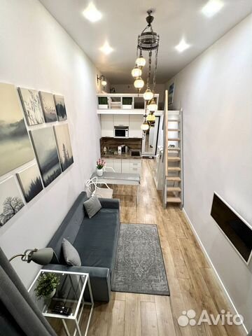 

Квартира-студия, 19 м², 2 кровати