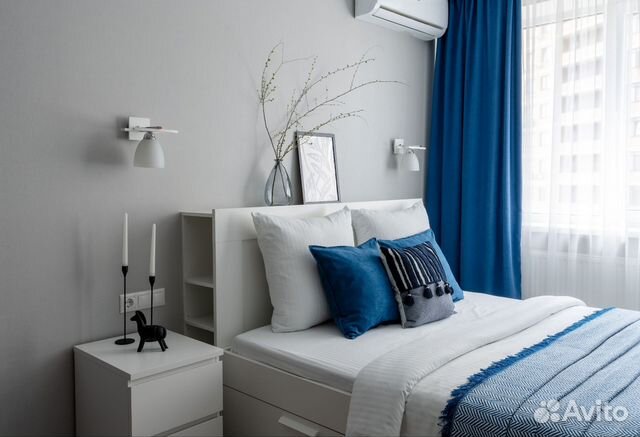 

1-к. квартира, 46 м², 2 кровати