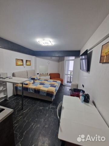 

Квартира-студия, 27 м², 2 кровати