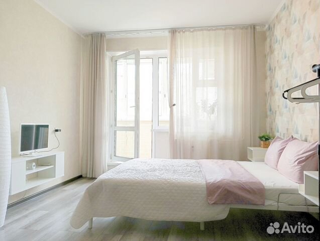 

1-к. квартира, 42 м², 2 кровати