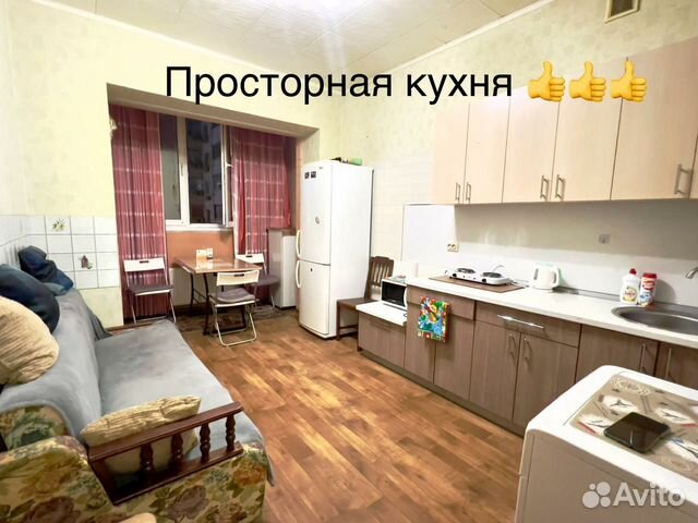 

1-к. квартира, 42 м², 2 кровати