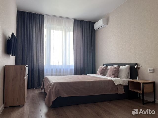 

1-к. квартира, 38 м², 2 кровати