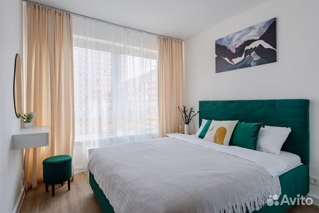 

1-к. квартира, 36 м², 2 кровати