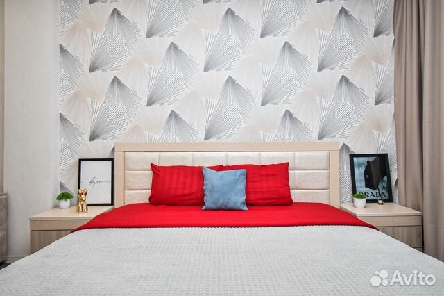 

1-к. квартира, 39 м², 2 кровати