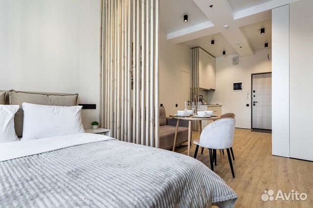 

Квартира-студия, 32 м², 2 кровати
