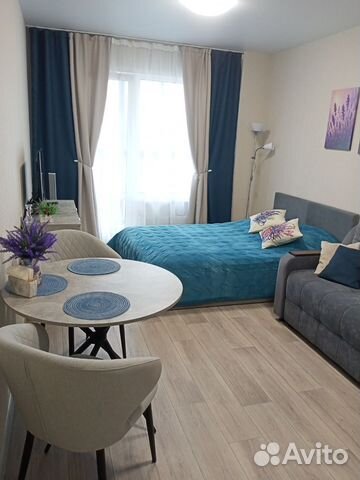 

Квартира-студия, 28 м², 2 кровати